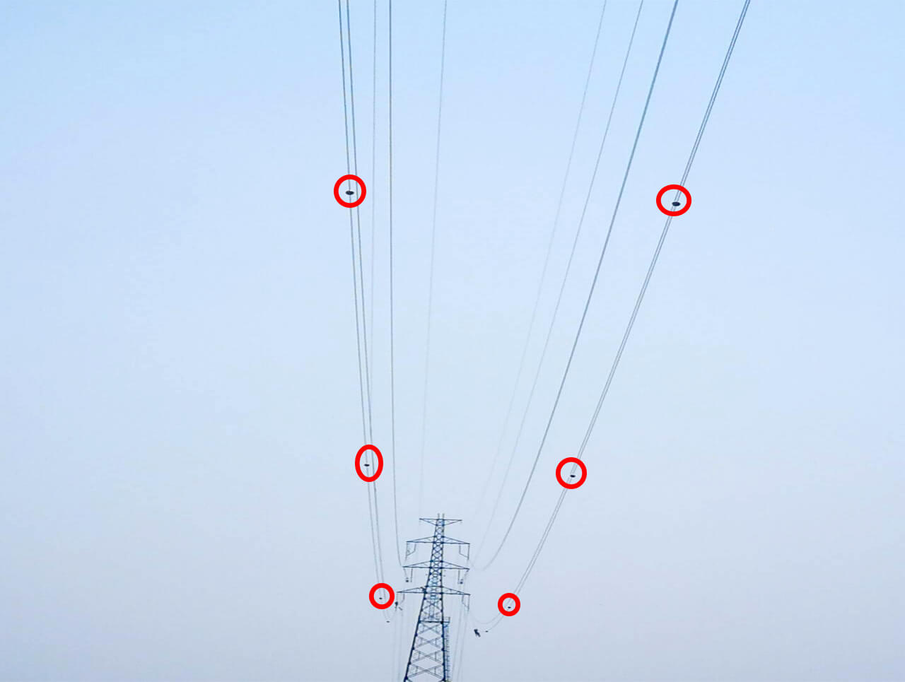 高壓線(xiàn)路防外力破壞智能警示裝置 高壓線(xiàn)路防外力破壞智能警示裝置